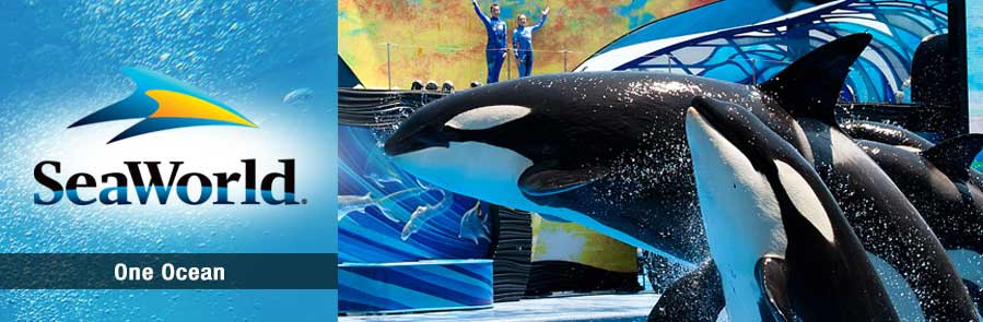 SeaWorld - Two Park Ticket - Acima de 3 anos "New Year Sale"
